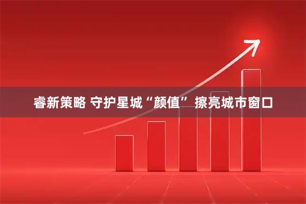 睿新策略 守护星城“颜值” 擦亮城市窗口